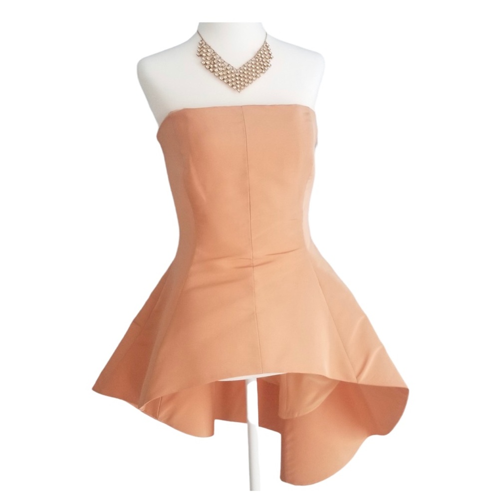 ROSIE ASSOULIN Asymmetrical Silk-Charmeuse Top NWT